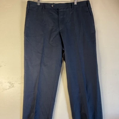 Oliver Wicks Traje Pantalones Para Hombre 38X32 Lana Virgen Azul Marino Foto 1 de 4