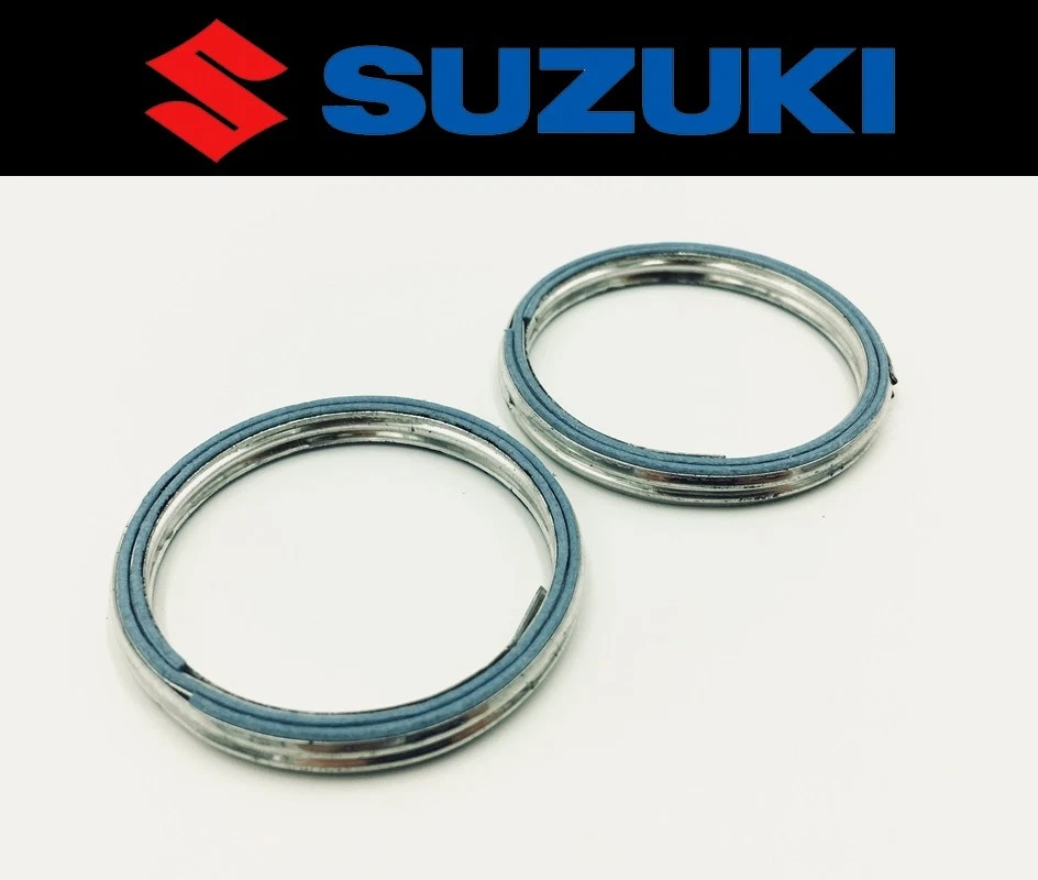 排气歧管垫片套装铃木 T125 Stinger 1971 (2 件) # 14181-18C00 — 第 1/2 张图片