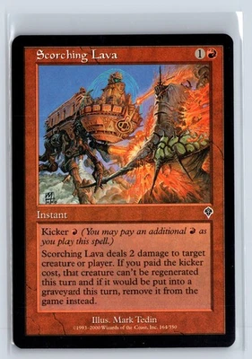 (3x) SCORCHING LAVA - Invasion – MTG Magic the Gathering Card - Common - Image 1 of 4