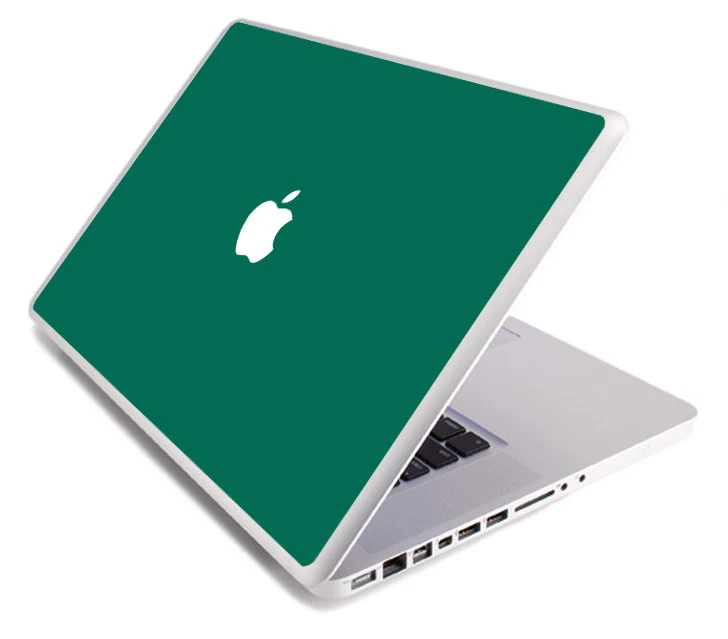 GREEN Vinyl Lid Skin Cover Decal fits Apple MacBook Pro 15 A1268 Laptop - Image 1 of 1