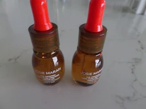 New  2 JOSIE MARAN The Original 100% organic argan oil for hair & face, .5 oz ea - Picture 1 of 3