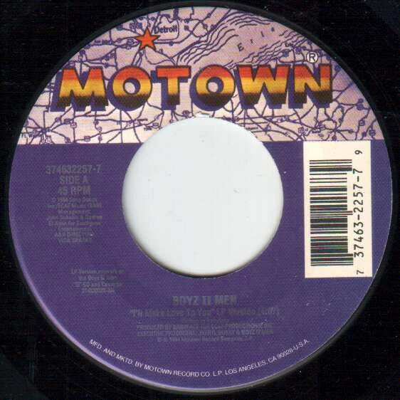 Boyz II Men - I'll Make Love To You / Thank You (7" Single) - Image 1 of 1