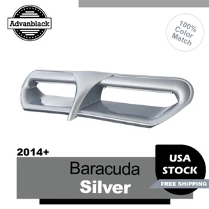 Inserto de ventilación LED Batwing BARRACUDA PLATEADO para Harley Street/Electra Ultra - Imagen 1 de 7