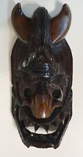 Alte historische Dämonen-Teufel Ritualmaske Satan Voodoo Maske