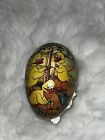 Western Germany Paper Mache  Egg  Candy Container Ducks Vintage