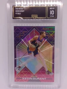 Kevin Durant 2021 Panini Recon Holo Parallel #7 GMA 10 Gem Mint NBA Card - Picture 1 of 4