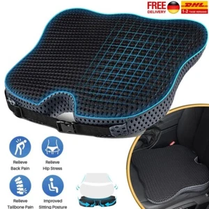 Sitzkissen Orthopädisches Sitz Keilkissen Auto Memory-Schaum Sitzerhöhung DHL - Bild 1 von 16