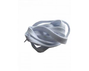 White flat shoelaces - best nike shoelaces, hickies shoelaces, vans shoelaces - Picture 1 of 2