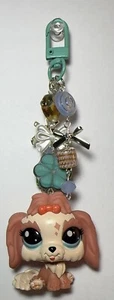 Handmade Littlest Pet Shop Keychain W/Gen7-#38 Lhasa Apso - Picture 1 of 2