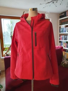 Softshelljacke, Marke okay, Damen, Größe: 40/42, pink mit Kaputze, Taschen Jacke - Bild 1 von 8
