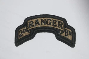 ORIGINAL CURRENT ISSUE US ARMY 2nd RANGER BN TAB MCU OSPREY MULTICAM  X 1 PATCH - Picture 1 of 1