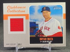 Bryan Mata 2019 Topps Heritage Minor League Clubhouse Collection Relic #CCR-BM
