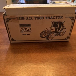 1/43 John Deere 7800 Tractor Spec Cast PEWTER Toy JDM033 1994 New Orleans Expo - Picture 1 of 7