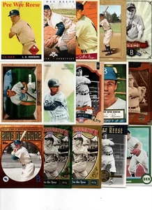 Pee Wee Reese SUPER 20 count BASEBALL Card Lot w/ Inserts BROOKLYN DODGERS 19 - Picture 1 of 1