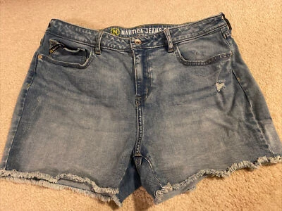 Pantalones cortos de mezclilla para mujer Nautica Jeans Co. lavado claro talla 31 Foto 1 de 3