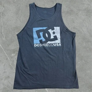 DC Shoes Black Tank Top Adult Size LARGE - Picture 1 of 4