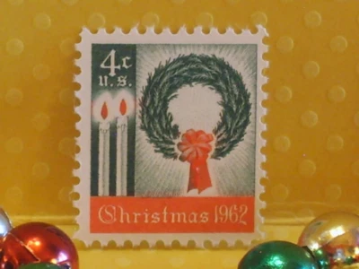20 of The FIRST Christmas Postage Stamp - No. 1205 Great for XMAS Cards, Crafts - Image 1 of 2