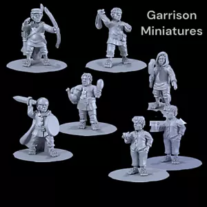 Juego de medias - 32 mm Ideal Oldhammer, LOTR MESBG, etc Wargames Coleccionistas - Imagen 1 de 5