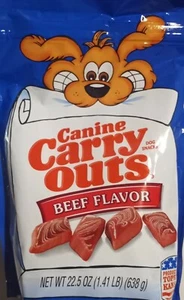 Canine Carry Outs Beef Flavor Dog Snacks 3 Bags (67.5 oz.) - Picture 1 of 2