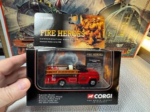 🚅 CORGI DIE-CAST *FIRE HEROES* GMC FIRE PUMPER - CHICAGO F.D.NEW- L👀K💥 L1029 - Picture 1 of 6
