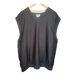 Callaway Golf Brushed Microfiber Vest Black/Beige Men’s Size XXLARGE - Picture 1 of 9