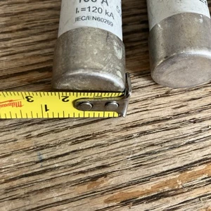 100A 500V 120kA Fuse 1 only - Imagen 1 de 10