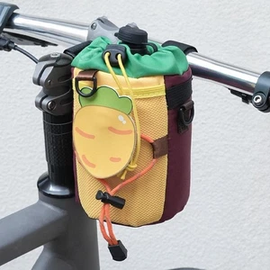 Bike Bottle Carrier Bag Bike Handlebar Stem Bag Phone Holder Bicycle Bottle - Picture 1 of 7