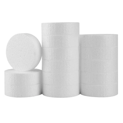 FFchuanhe 14 Pack Crafts Foam Circles 3 inch, Polystyrene Round Foam Discs - Image 1 of 4