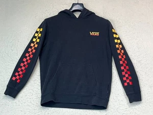 Vans Off the Wall  Black Flame 1 sleeve  Hoodie See Measurements Youth Large  - Picture 1 of 9