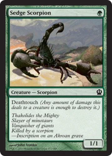 Sedge Scorpion - Theros #177/249 MTG Magic The Gathering - Image 1 of 1