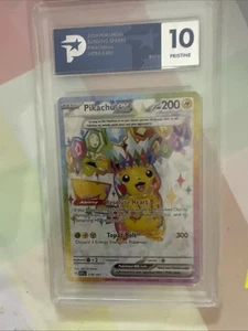 2024 Pokemon Surging Sparks Pikachu ex 219/191 Holo PSG 10 Pristine - Picture 1 of 1