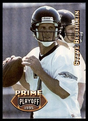 1995 Playoff Steve Beuerlein Football Cards #127 - Image 1 of 2