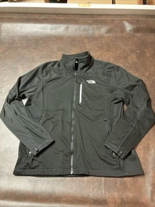 North Face Men’s XL Black Full Zip 3 Pocket Mock Neck Lightweight Jacket - Picture 1 of 11