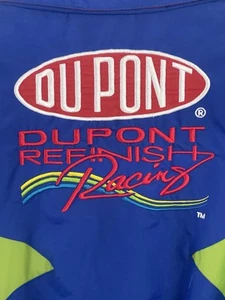 NASCAR Vintage Chase Authentics Jeff Gordon DuPont Racing Multi Color Jacket L - Picture 1 of 13