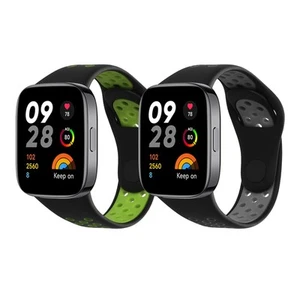 kwmobile 2x bransoletka sportowa kompatybilna z Xiaomi Redmi Watch 3 aktywna bransoletka - - Zdjęcie 1 z 8