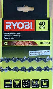 Ryobi Chainsaw Chain, Replacement Chain 40cm Long, RAC 250 for RCS2340 - Picture 1 of 2