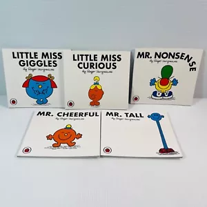 Mr Men and Little Miss by Roger Hargreaves.2021 .Big W 50th anniversary .5xbooks - Picture 1 of 2