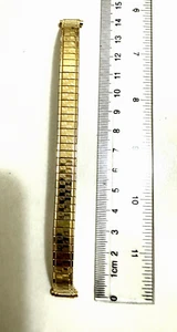 Speidel Ladies Twist-O-Flex Expansion Replacement Watch Band Gold 10-12mL 258YL - Picture 1 of 7