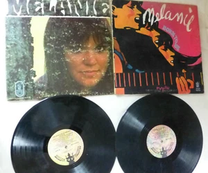 Melanie 4 LP Lot Born To Be, Self Titled, Candles in the Rain, Four Sides of Mel - Picture 1 of 12