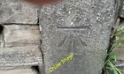 Photo 12X8 Ordnance Survey Cut Mark Pudsey/Se2233 This Can Be Found Carve C2014