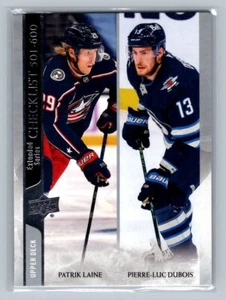 Patrik Laine / Pierre-Luc Dubois 2020-21 Upper Deck #699 - Picture 1 of 2