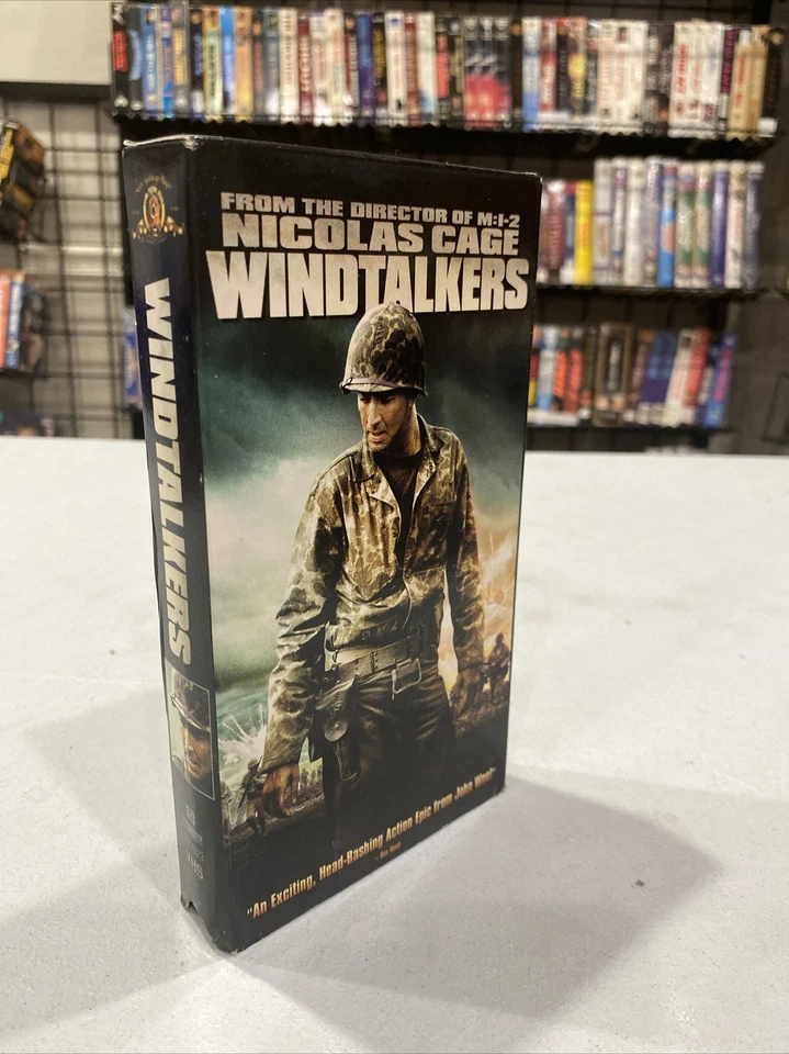 Windtalkers (VHS, 2002) Nicolas Cage, Christian Slater, Adam Beach - Image 1 of 1