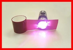 Tape, Red Lens Repair, Tail/Stop/Brake/Turn Lights, 1.5" Wide, 60" Long, Qty 1 - Picture 1 of 4