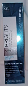 ion Color Brilliance Semi-Permanent Cream Hair Color Azure NIB 2.05 oz - Picture 1 of 1