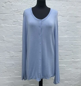 ICHI Ihmafa Viscose Blend Soft Knit Long Cardigan Size XL Excellent Condition - Picture 1 of 10