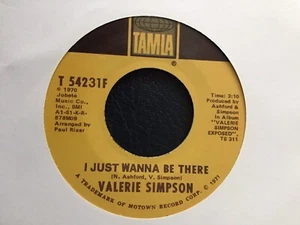 Valerie Simpson - I Just Wanna Be There / Sinner Man ( Don’t Let Him Catch You M - Picture 1 of 2