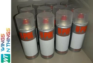 Aerosol de pintura en aerosol esmaltada roja UPOL 12X para oficina de correos - Imagen 1 de 4