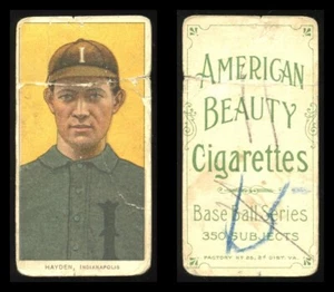 T206 Jack Hayden ~~ PR (MK) condition ~~ American Beauty 350 w/ frame back - Picture 1 of 1