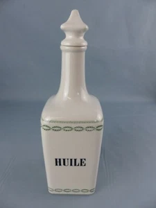 SARREGUEMINES NOBILIS U&C HUILIER bouteille a huile - Imagen 1 de 5