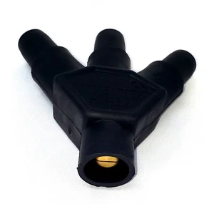 Leviton 161-16A23-UE 16 Series Cam Type Connector, Male to 3 Female Connectors - Picture 1 of 4